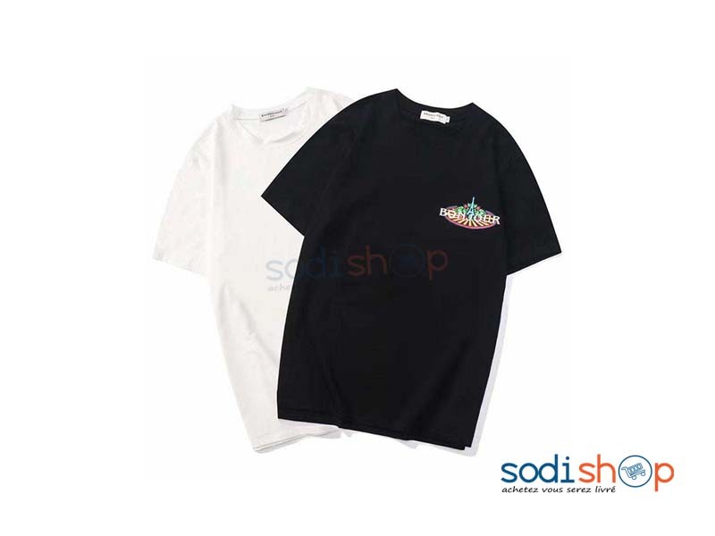 T-Shirt Balenciaga - Coton Haute Qualité Habit Couleur Noir BK0096