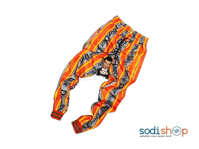 Pantalon Jogging Dior Couleur Orange BK0096