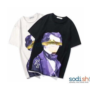 T-Shirt à Imprimé - Composition en Coton Habit Couleur Noir BK0096
