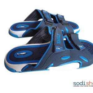 Sandales à Lanière Ultra Élégantes - Chaussures Yaoli Couleur Bleu et Blanc MS0076