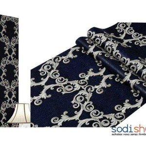 Papier Peint Motif Fleurs Pour Décorer Maison Et Meubles – Couleur Noire AK0028