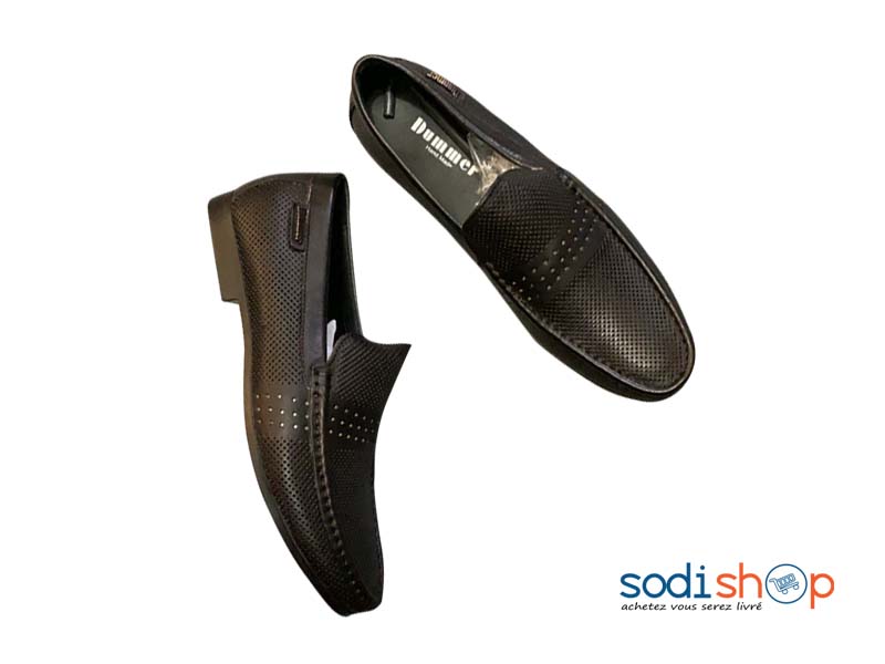 Chaussures de Luxe - Mocassin Dummer Couleur Noir Pour Homme KO00124