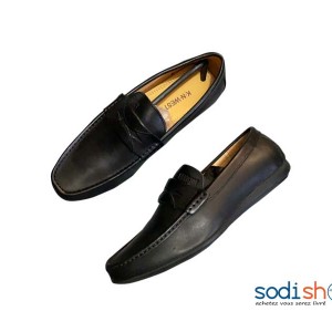 Mocassin en Cuir K.N Weston - Couleur Noir Haute Qualité Chaussure Pour Homme KO00124