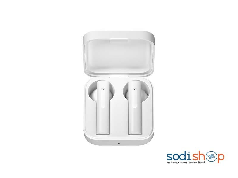 Ecouteurs Bluetooth TRUE WIRELESS AIRDOTS 5.0--Auriculaires Sans Fil- Blanc SODI00