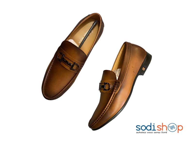 Chaussures de Luxe - Mocassin K.N Weston Couleur Marron Pour Homme KO00124