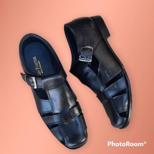 Soulier en Cuir John Foster - Style Classique Couleur Noir Pour Homme FOF00191