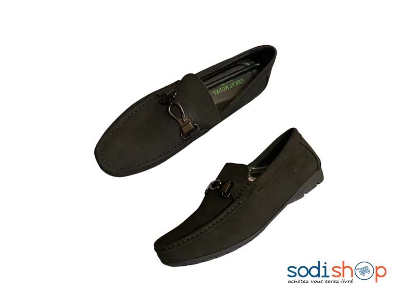 Mocassin Luxueux Pour Homme – Noir KO00124
