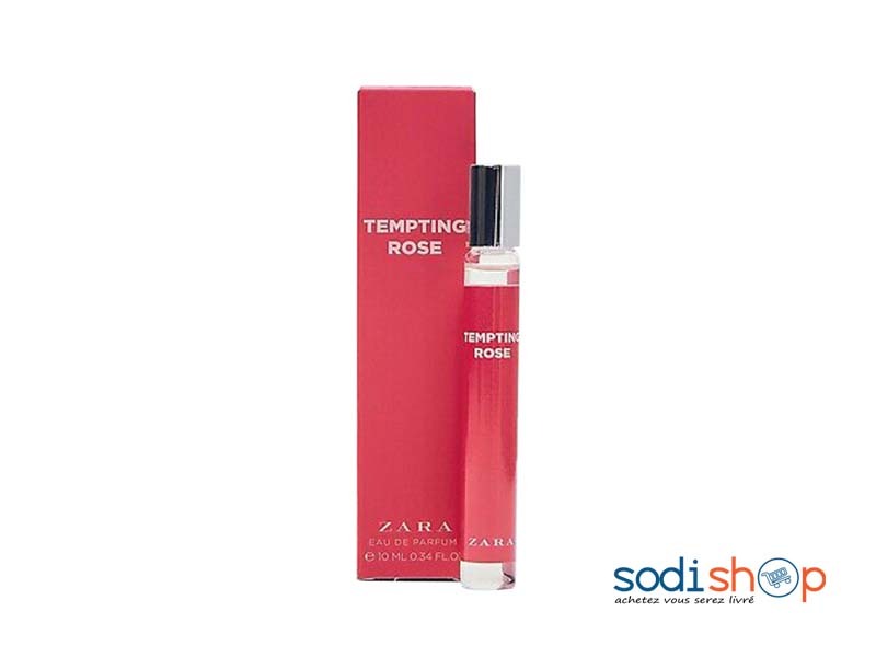 Parfum Femme Zara Tempting- Eau De Cologne 10ml- Rose UN0079