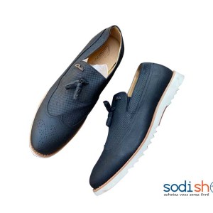 Mocassin Clarks - Chaussures en Cuir Couleur Noir Pour Homme KO00124
