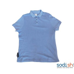 Polo Zara Composition en Coton - Vêtement Couleur Bleu UN0079