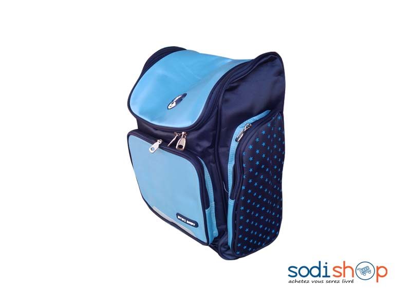 Sac à Dos Scolaire Pour Garçon et Fille - Baby Couleur Bleu DM00157 – Image 2