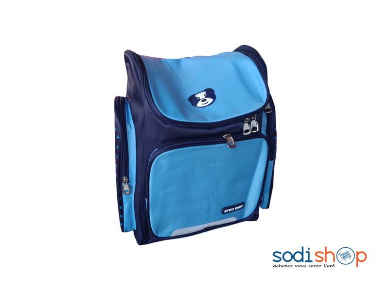Sac à Dos Scolaire Pour Garçon et Fille - Baby Couleur Bleu DM00157