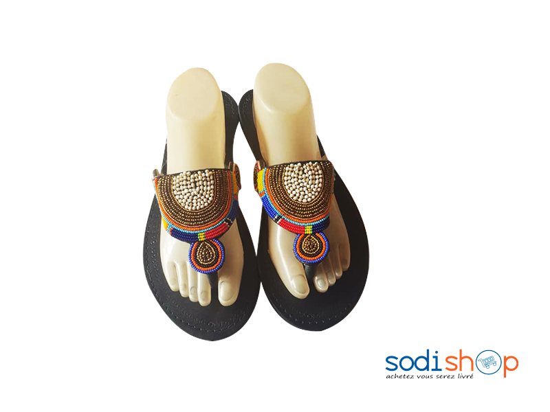 Sandales Africaines Nu-Pieds Élégantes - Chaussures Pour Femme LR00156