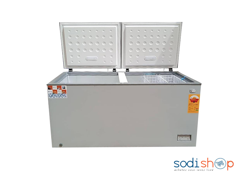 Congélateur Coffre Pearl PCF-850 - Modèle Couché 708 Litres 2 Portes Chest Freezer DO0037