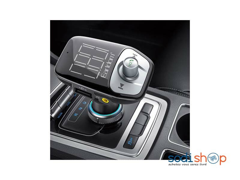 Kit Car Bluetooth MP3 Earldom ET-M33 - Périphérique Pour Voiture Port USB Carte MicroSD Radio FM SODI00
