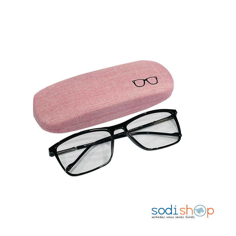 Lunettes de Mode Stepper Accessoire Stylé - Couleur Noir et Gris Pour Homme DI0026