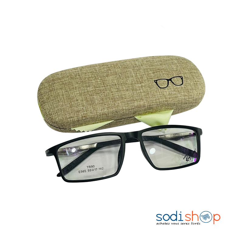 Lunettes Ray-Ban - Haute Qualité Couleur Noir Pour Homme DI0026