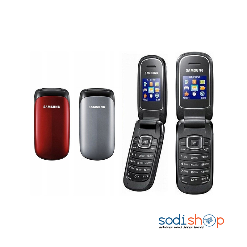 Samsung GT-E1150 Téléphone Portable à Clapet - Simple Ecran AC0095