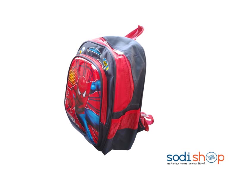 Sac à Dos Pour Enfant Motif Spiderman - Couleur Rouge Haute Qualité DM00157 – Image 2
