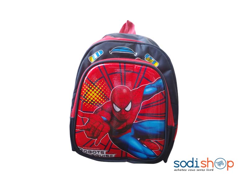 Sac à Dos Pour Enfant Motif Spiderman - Couleur Rouge Haute Qualité DM00157