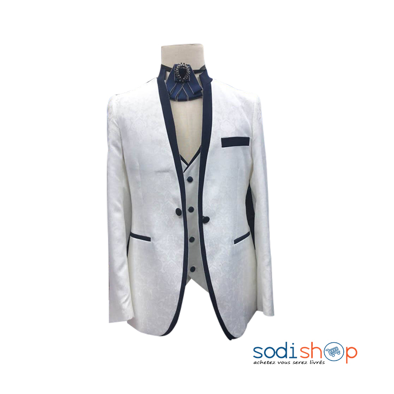 Blazer de Soirée Conception Élégante Sans Fermeture - Veste Homme BK0096