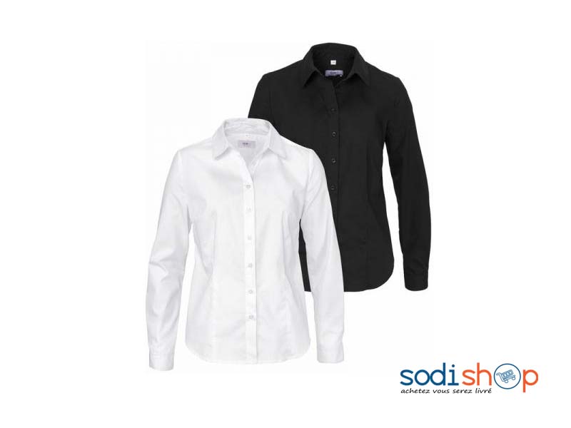 Chemise Pour Homme - Coupe Elégante Couleur Blanc BK0096
