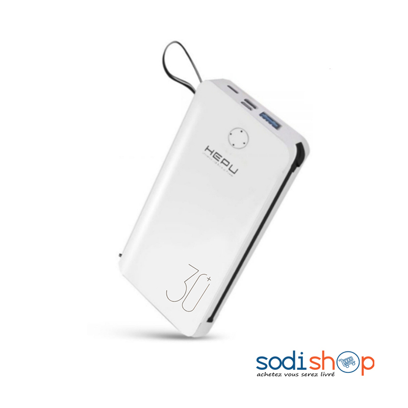 Power Bank Hepu HP963 - Chargeur Portable 30000 mAh All in One IB00131