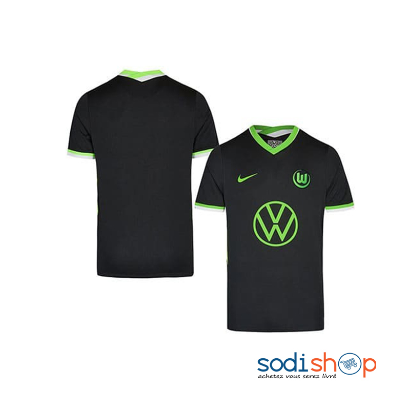 Maillot de Football VFL Wolfsburg - Tenue Extérieure 2020-2021 BK0096