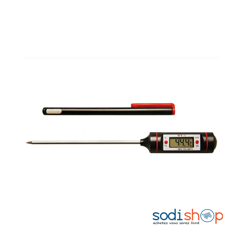 Thermomètre Alimentaire Numérique - Ecran LCD avec Sonde Capteur LB0060