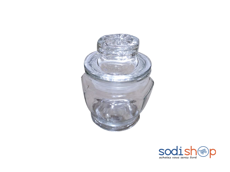 Récipient en Verre - Design Moderne Pour Boisson et Épice - Taille Moyenne LB0060