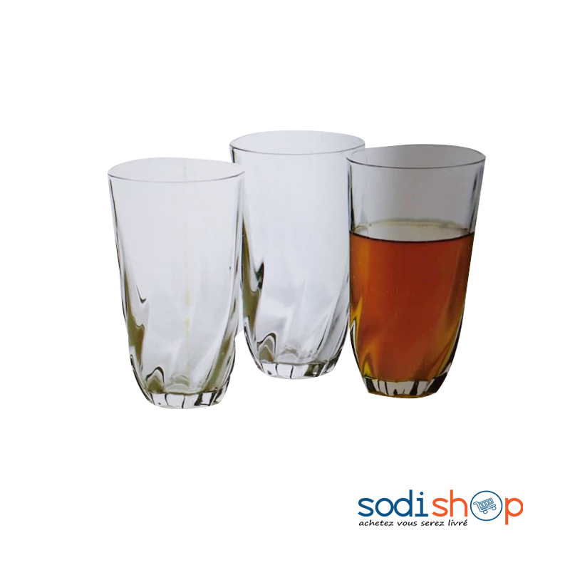 Verre à Boire Home Collection - Coupe Élégante 6 Pièces LB0060