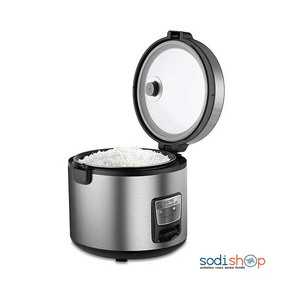 Cuiseur à Riz Electrique 5L - KENT Electric Rice Cooker SS Conception Cook and Serve KT00166 – Image 2