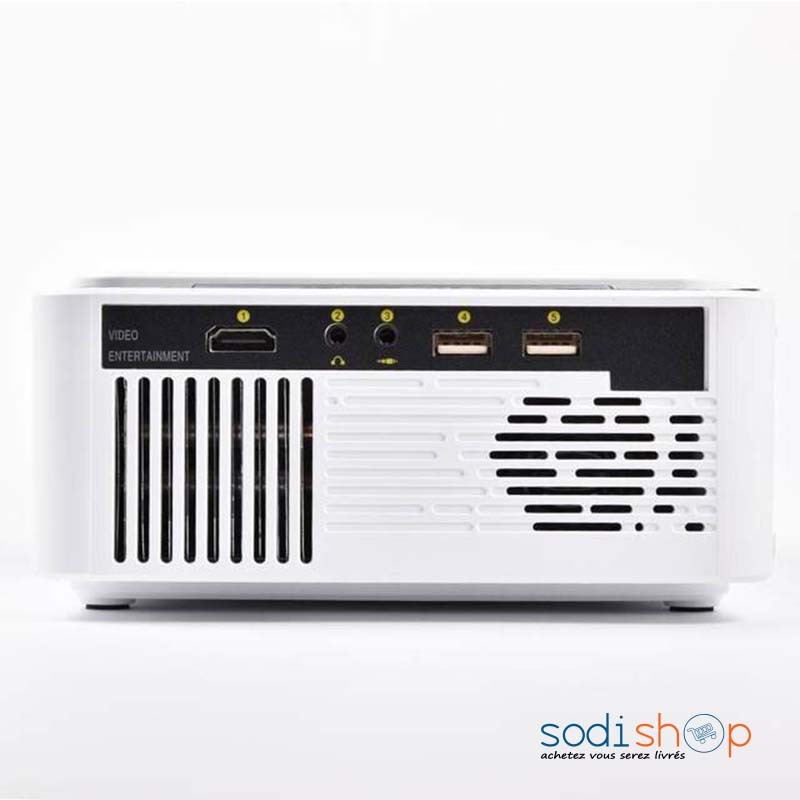 Vidéoprojecteur Portable Borrego T5 HD 1080P - Wifi HDMI USB VGA Carte SD MAH00170 – Image 7