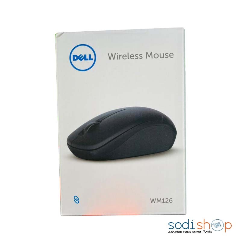 Souris Sans Fil Original Dell WM126 avec Nano Récepteur MAH00170 – Image 4