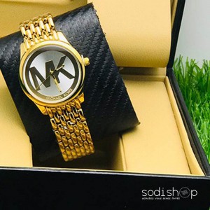 Montre MK Michael Kors - Cadran Analogique Couleur Doré Pour Femme DIA00169