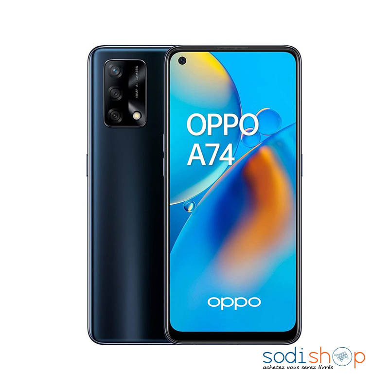 Téléphone Portable - Oppo A74 SmartPhone - 6 Go de RAM et 128 Go de Stockage - MA0016 – Image 2