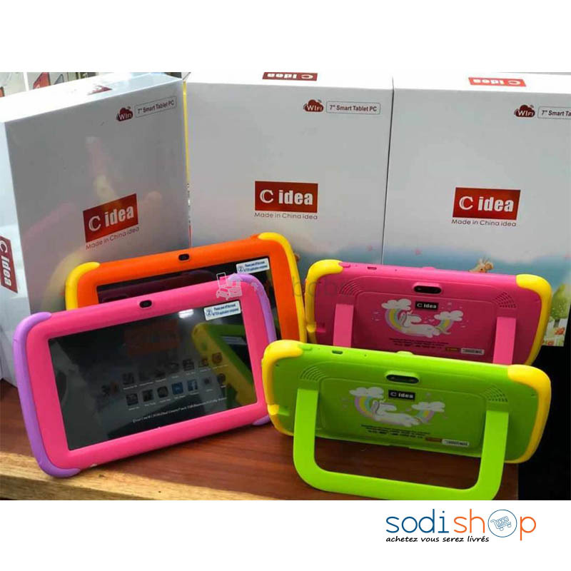 Tablette Educative C IDEA Dual SIM 4G LTE, Écran7'' Stockage 16GB - MA0016