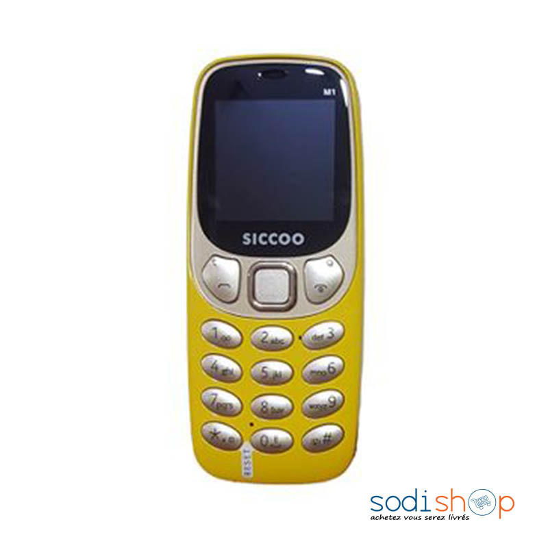 Mini Téléphone Portable Siccoo M1 - Dual SIM Radio FM MA0016