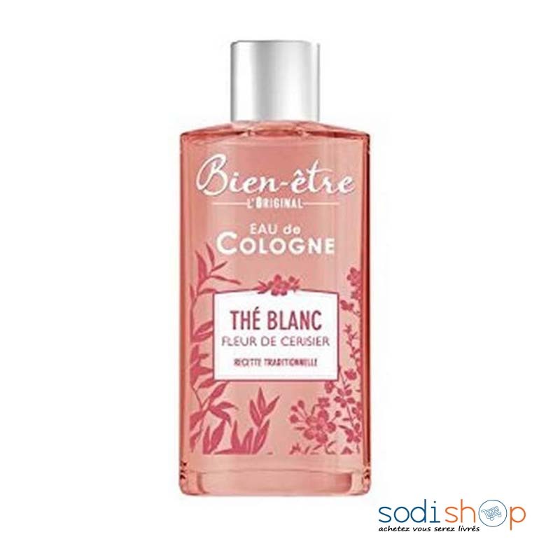Bien-être Eau de Cologne Thé Blanc - Fleur de Cerisier 250 ml - BLD00171