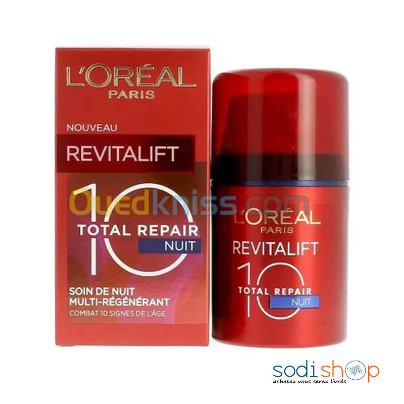 L'Oréal Paris - Crème De Nuit - L'OREAL Revitalift Total Repair Nuit - BLD00171