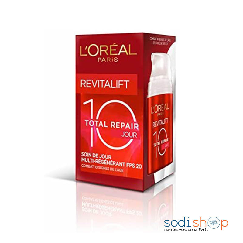 L'Oréal Paris - Crème De Jour - Total Repair 10 - Revitalift Jour - BLD00171