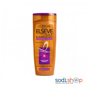Elsève Huile Extraordinaire Shampooing Nutrition Curl Pour Cheveux Secs et Bouclés - L’Oréal Paris 250ml BLD00171