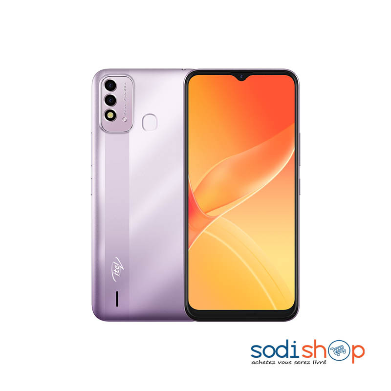 Téléphone Portable- ITEL P37- 4G - DOUBLE SIM - SmartPhone- KE010