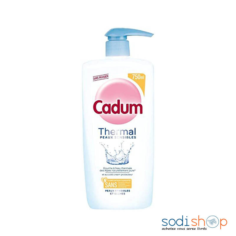 Cadum Gel Douche Thermal Peaux Sensibles 750ml BLD00171