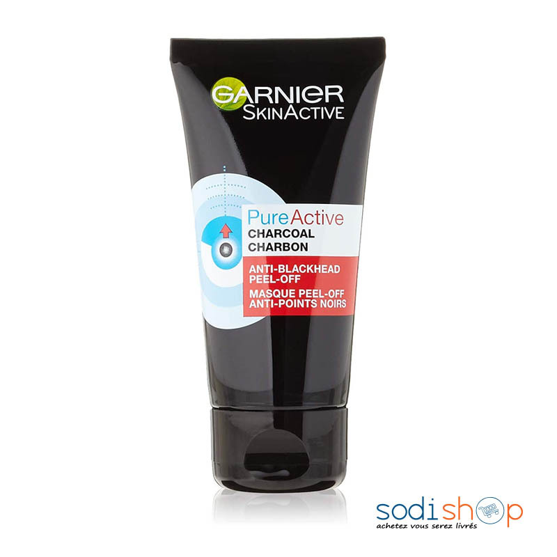 Garnier - Skin Active - Pure Active - Masque Peel-Off Anti-Points Noirs - Peaux Grasses à Imperfections - BLD00171