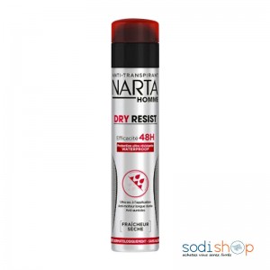 Narta - Dry Resist Homme 200ml Anti-Transpirant - Waterproof 48h - BLD00171