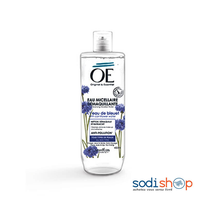 Eau Micellaire Démaquillante OE 400ml - A l’Eau de Bleuet Originel & Essentiel BLD00171