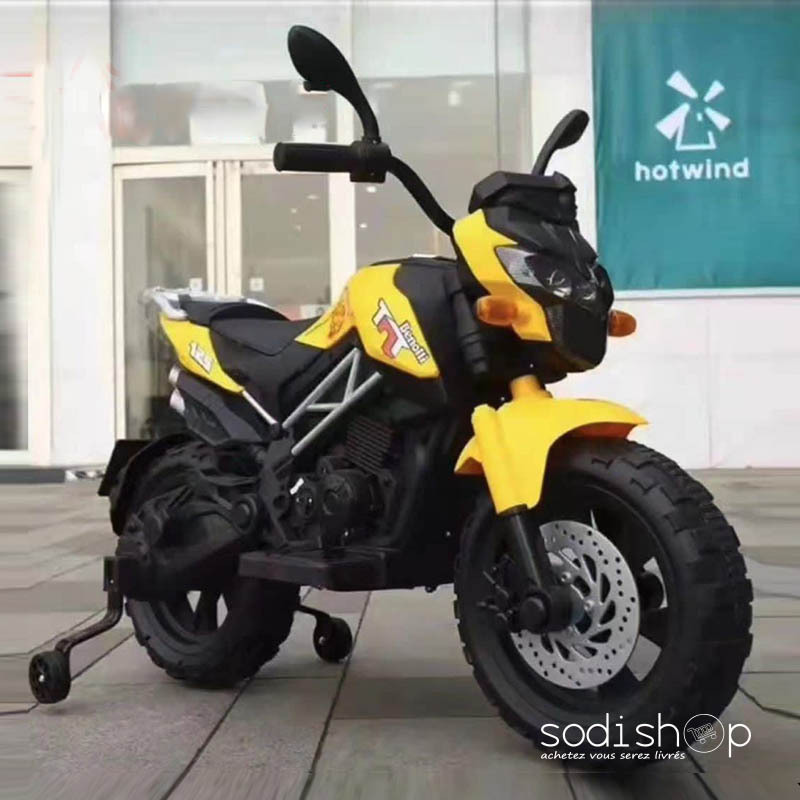 Moto Routière Ultra Stylée Pour Enfant 2-8ans - Avec Roue de Stabilisation MDD00182