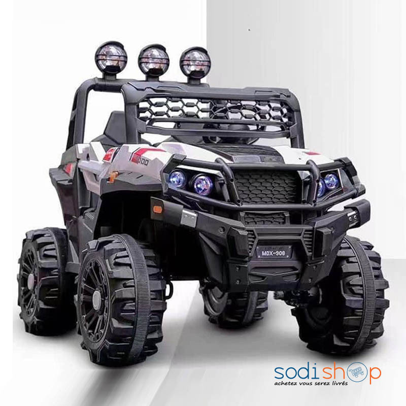Voiture Electrique Pour Enfant - Véhicule Sport Monster MDX-908 Couleur Noir MDD00182