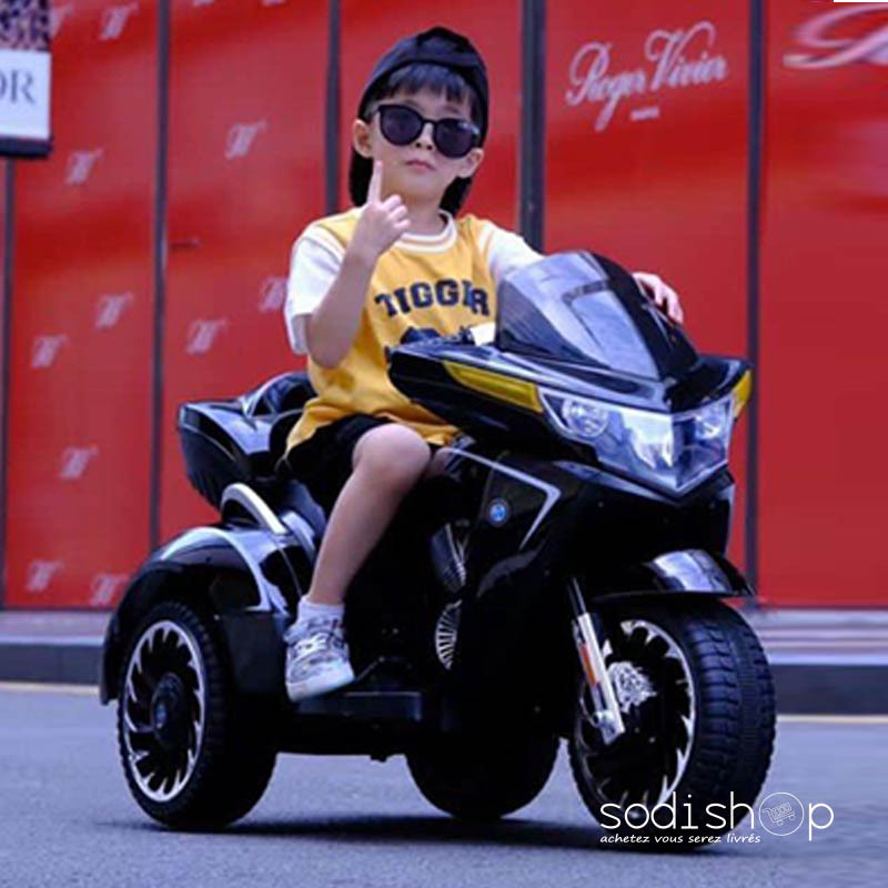 Routière à 3 Roues Pour Enfant - Moto Electrique Garçon et Fille 2 à 8 ans MDD00182 – Image 2